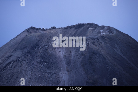 Il cratere di Santa Ana Vulcano, El Salvador . Uno dei 3 vulcani nel Parque Nacional de Los Volcanes Foto Stock