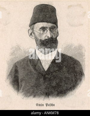 Mehmed Emin Pasha Foto Stock