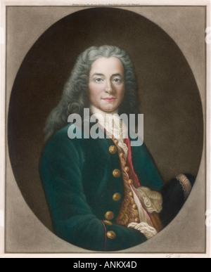 Voltaire Largilliere Foto Stock