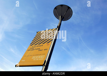 Segno fac 491 Hacienda La Mostra urbis manchester nightclub factory records fac 51 house music tony wilson Foto Stock