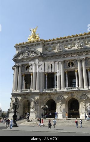 Il Teatro dell'Opera Parigi Francia Foto Stock