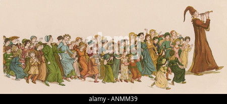 Pied Piper Greenaway Kid Foto Stock