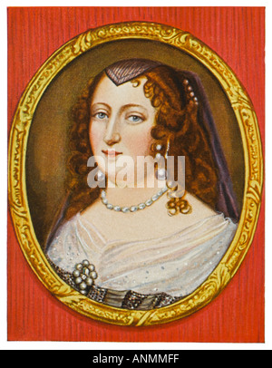 Anna d'Austria Petitot Foto Stock