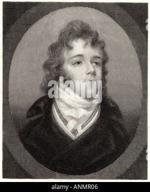 Beau Brummell incisione Foto Stock