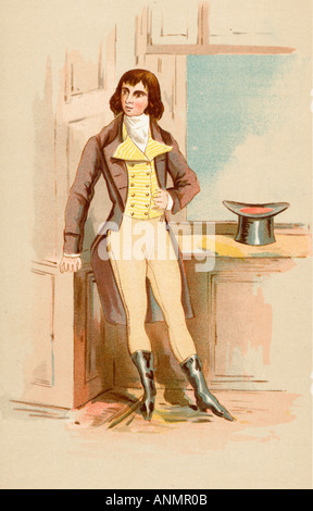 Beau Brummell Jesses Foto Stock