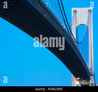 Verrazano Narrows Bridge Foto Stock