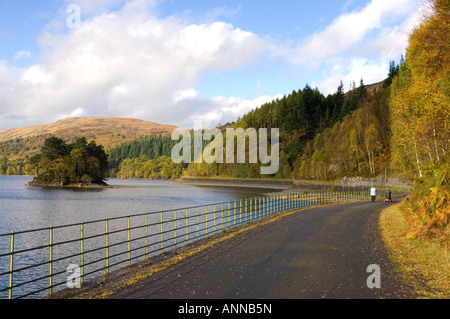 Loch Katrine, Trossachs National Park, Scozia Foto Stock