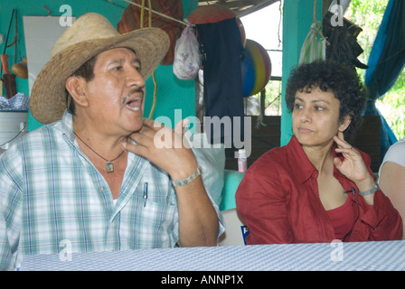 Una missione ad alto livello di Amnesty International guidata dal segretario generale Irene Khan visite dello stato messicano di Guerrero Foto Stock