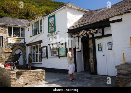 Il museo della stregoneria in Boscastle Foto Stock