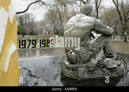 Afghan War Memorial, Shevchenko Park, Odessa, Ucraina. Foto Stock