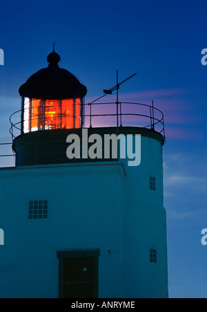 Faro di Tistlarna close up. Foto Stock