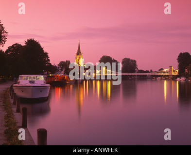 Marlow sul fiume Tamigi, Inghilterra Foto Stock