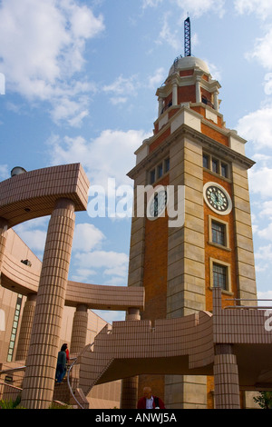 Clocktower a Kowloon Hong Kong Cina Foto Stock