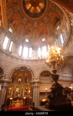 Berliner Dom Gottesdienst Berlin Deutschland 2007 Cattedrale di Berlino culto Berlino Germania 2007 Foto Stock