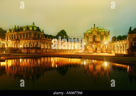 Dresdner Zwinger Foto Stock