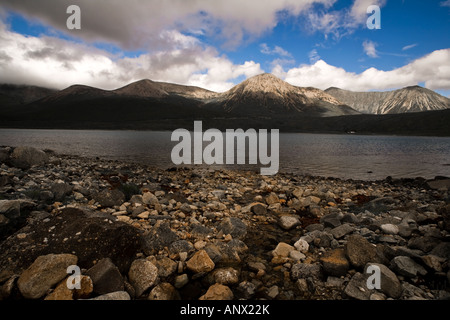 Vista panoramica sul Loch Sligachan, Isola di Skye Foto Stock