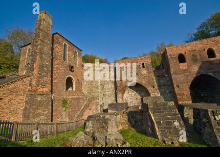 Blists Hill Museum - Altoforno - Ironbridge Shropshire Foto Stock