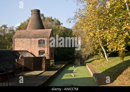 Coalport vicino a Ironbridge Shropshire Foto Stock