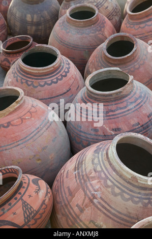 INDIA Rajasthan, Jodhpur: Meherangarh Fort, ceramica Foto Stock