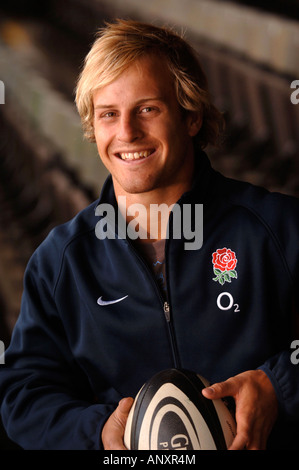 Bagno e Inghilterra giocatore di rugby NICK ABENDANON Luglio 2007 Foto Stock