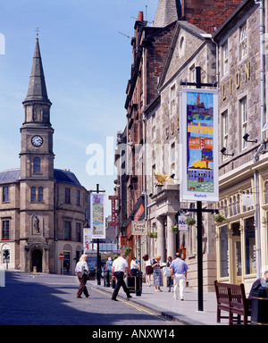 King Street, Città di Stirling, Scozia, Regno Unito. Vista dell'edificio di Ateneo Foto Stock