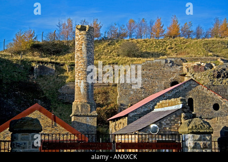 Blaenavon Iron Works Foto Stock