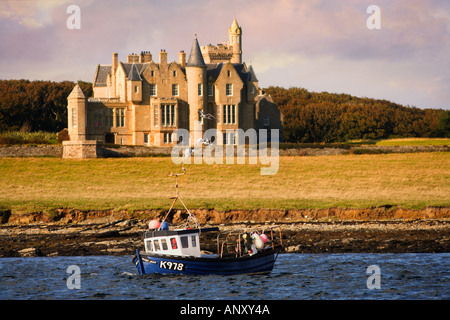 Balfour Castle Shapinsay Island, Orkney Islands, Scotland Foto Stock