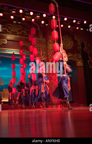 Spettacolo Culturale di Xi an Cina Foto Stock