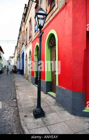 Vista del centro storico della città di Sao Luis di maranhao in Brasile Foto Stock