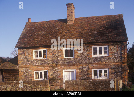 Cottage a Mapledurham, Oxfordshire, Regno Unito Foto Stock