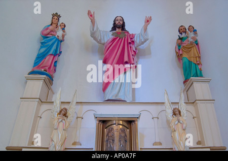 San Elizario Cappella El Paso Texas USA Foto Stock