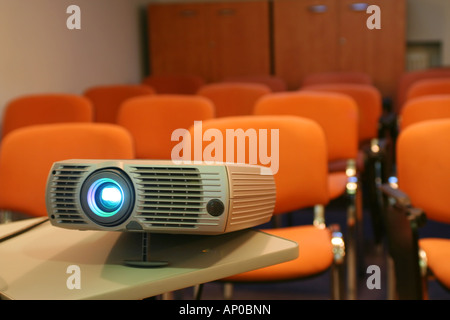 Proiettore pronta per la presentazione Foto Stock