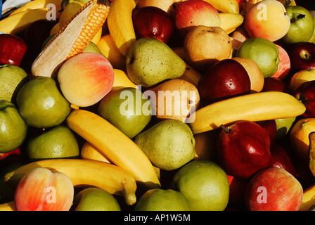 Display di frutta, Inghilterra Foto Stock