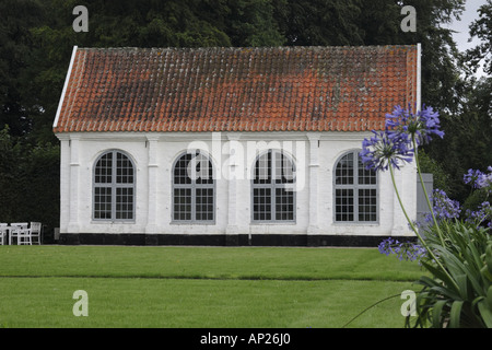 Aranciera presso il Danish Museo Agricolo in Gammel Estrup vicino Auning dello Jutland in Danimarca Foto Stock