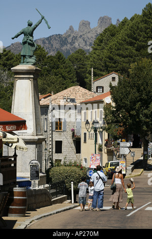 Zonza, Corsica, Francia Foto Stock