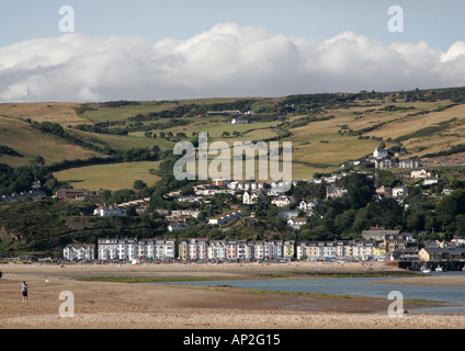 Aberdovey da Ynyslas beach Borth West Wales Foto Stock