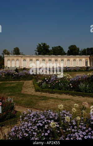 Grand Trianon nel parco del Castello di Versailles Parigi Francia Europa Foto Stock