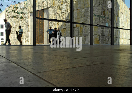 Il nuovo centro ebraico con la sinagoga principale di Monaco di Baviera, Germania Foto Stock