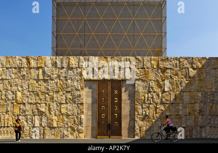 Il nuovo centro ebraico con la sinagoga principale di Monaco di Baviera, Germania Foto Stock