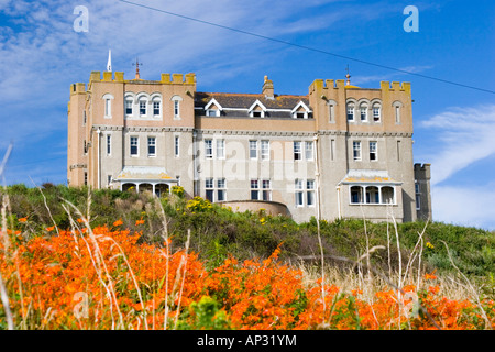 King Arthur s Hotel castello di Tintagel in Cornovaglia Foto Stock