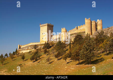 Penaranda de Duero castello, Castilla Leon, Spagna Foto Stock
