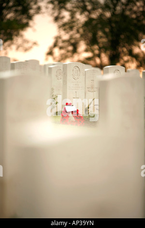 Al Kranji Cimitero Militare, Singapore Foto Stock