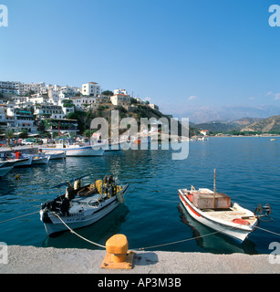 Porto, Aghia Galini, South Coast, Creta, Grecia Foto Stock