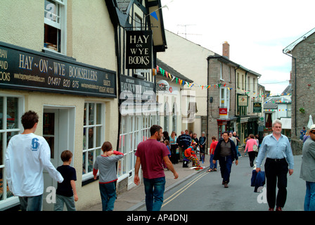 Hay on Wye Wales UK Foto Stock