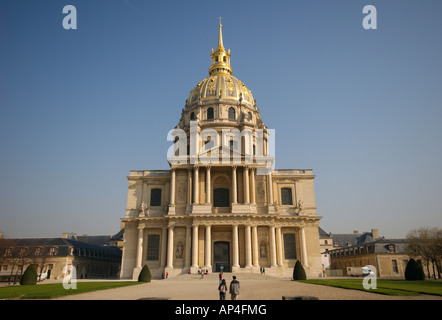 Eglise du dome presso l'hotel des Invalides a Parigi Foto Stock