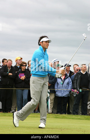 Nick Dougherty giovane inglese professional golfer Foto Stock