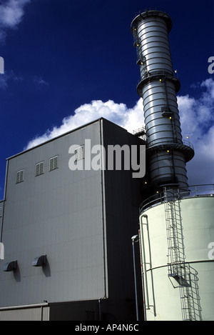 Great Yarmouth 400mw turbina a gas a ciclo combinato power station in Norfolk, Regno Unito. Foto Stock