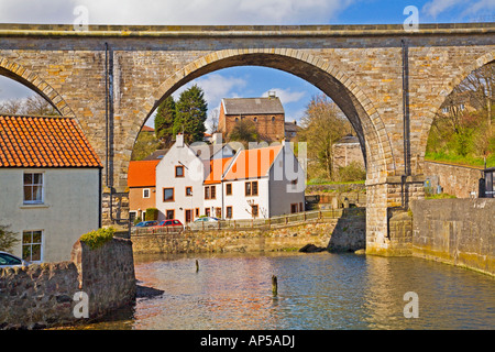 Viadotto ferroviario Lower Largo Foto Stock