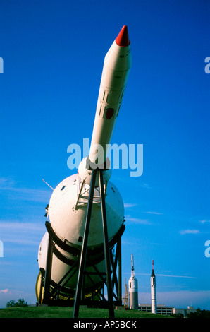 Apollo modulo di comando, Houston Texas Foto Stock