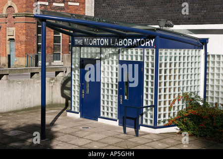 Ingresso al laboratorio di Morton l'Università di Manchester REGNO UNITO Foto Stock